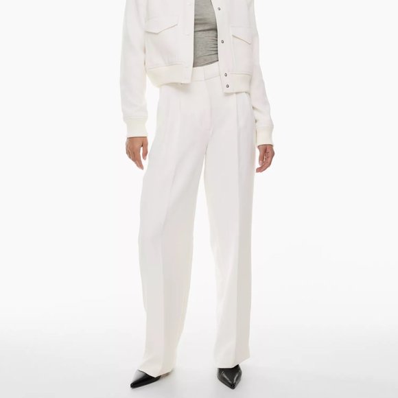 Aritizia Wilfred The Effortless Pants in Light Birch, Size 00 Women - Picture 1 of 5